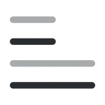 Textalign Justifyleft SVG Icon
